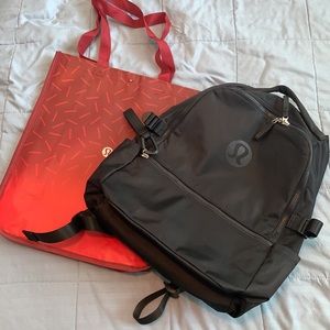 Lululemon New Crew Backpack in Black